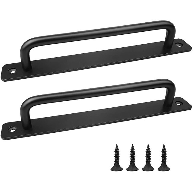 Puerta corredera, paquete de 2 puertas corredizas S, puerta S Compatible con el Kit de puerta de tablero de gabinete, puerta Interior Exterior S con tornillo