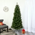 thumbnail image 6 of Nearly Natural 6.5ft. Cashmere Slim Artificial Christmas Tree, Green, 6 of 6