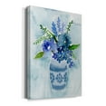 thumbnail image 2 of Blue Bouquet II Premium Gallery Wrapped Canvas - Ready to Hang, 2 of 9