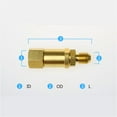 thumbnail image 2 of Pipe fittings brass adapter copper connector for garden hose high pressure washer water gun accessories anti knot quick joint, 2 of 4