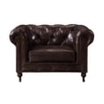 thumbnail image 2 of Ergode Chair Vintage Brown Top Grain Leather, 2 of 4