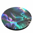 thumbnail image 3 of PopSockets PopGrip – Poignée et Support de Téléphone Rétractable, Agate Huile, 3 of 5