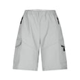 thumbnail image 6 of Men's Hiking Cargo Shorts Quick Dry Outdoor Travel Shorts for Men with Four Zippered Pockets and Reinforced Seams for Fishing Camping Casual Light Gray XXXL, 6 of 6