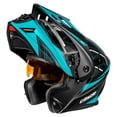 thumbnail image 3 of Castle X New X-Large Turquoise Electric CX950V2 Fierce Helmet, 45-22228, 3 of 4