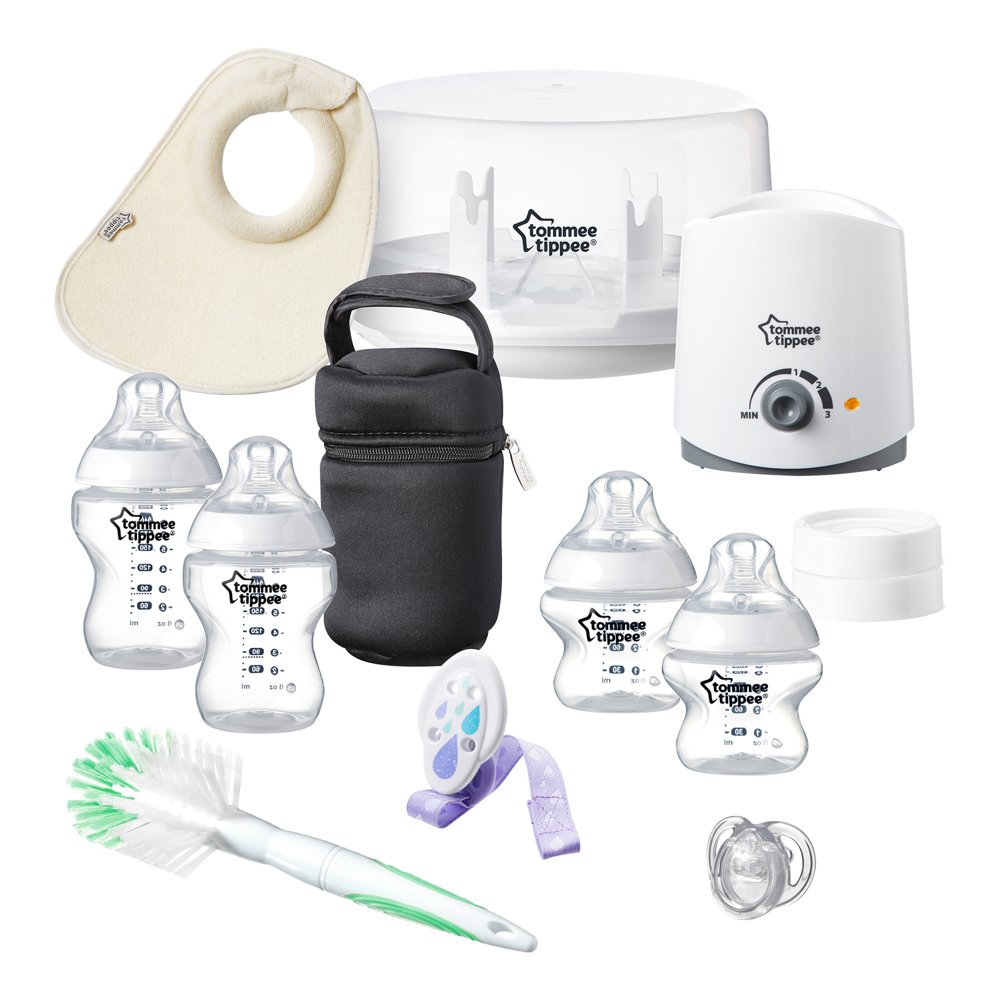 Tommee Tippee Closer to Nature All in One Newborn Baby Feeding Starter Set
