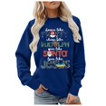 thumbnail image 2 of Dance Like Frosty Shine Like Rudolph Christmas Sweatshirts for Women Long Sleeve Crewneck Christian Sweatshirt Pullover Tops, 2 of 5