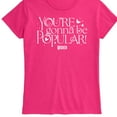 thumbnail image 3 of Wicked - Youre Gonna Be Popular - Women's Fitted Graphic T-Shirt, 3 of 4