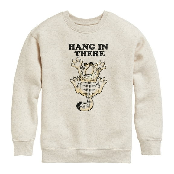 Garfield - Hang In There - Toddler & Youth Crewneck Fleece Sweatshirt