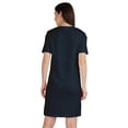 thumbnail image 5 of Inkmeso Womens Plain Shift Dress Short Sleeve Regular Fit Cotton Jersey Tshirt Dress, 5 of 7