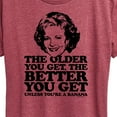 thumbnail image 3 of Golden Girls - Older You Get Banana - Women's Short Sleeve Graphic T-Shirt, 3 of 5