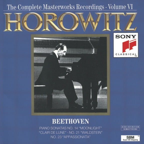 Vladimir Horowitz - Moonlight, Waldstein & Appassionata Sonatas - Music & Performance - CD