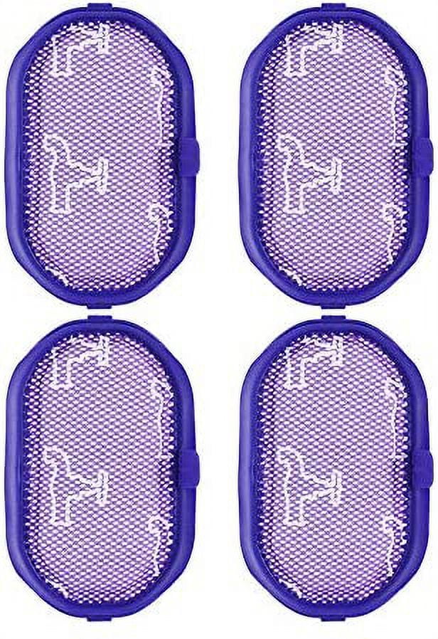 4 Pack Washable Replacement Filter for Dyson D30 DC31 DC34 DC35 DC44 DC45 DC56 Vacuum Cleaner, Replace # 917066-02
