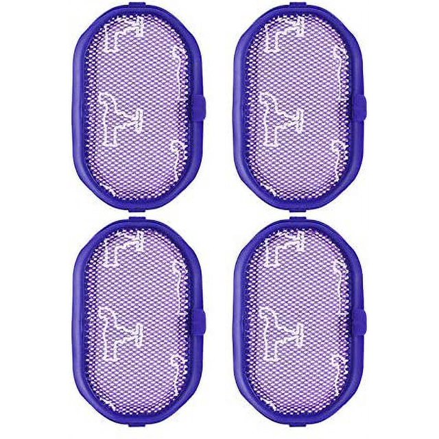 4 Pack Washable Replacement Filter for Dyson D30 DC31 DC34 DC35 DC44 DC45 DC56 Vacuum Cleaner, Replace # 917066-02