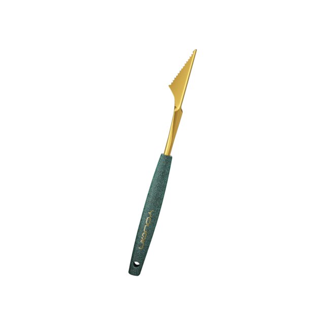 Fiudx Liquidación de ofertas flash Cuchara para fruta de acero inoxidable 304, cortador de sandía, cuchara para helado, cuchillo para tallar frutas, cuchara para sandía