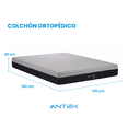 thumbnail image 2 of Colchón Matrimonial Caja Ortopédico Antek Memoryfoam Thassia, 2 of 6