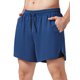 thumbnail image 1 of Pantalones cortos deportivos para hombre para correr de secado rápido con forro 2 en 1 con bolsillos MABOTO Azul real/XL, 1 of 7