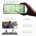 thumbnail image 2 of Teléfono móvil UMIDIGI G9T 6.75 pulgadas, 8 GB de RAM, 128 GB de ROM, 5000 mAh, Android 14, 2 of 8