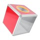 thumbnail image 1 of Caja de donación con forma de bola de rifa cuadrada transparente de un solo lado para negocios de recaudación de fondos mediante votación, 1 of 8