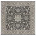 thumbnail image 2 of SAFAVIEH Blossom Shevon Oriental Area Rug, Dark Grey/Light Brown, 6' x 6' Square, 2 of 9