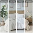 thumbnail image 3 of Home Essence Alivia Medallion Ultra Plush Comforter Mini Set, Twin, Ivory, 3 of 14
