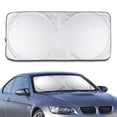 thumbnail image 1 of parasol para coche con bolsa de almacenamiento, parasol para parabrisas de coche, para protección solar y contra rayos UV | accesorios interiores del coche, 1 of 7