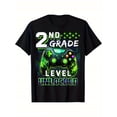 thumbnail image 1 of Camiseta de niño de 2.º grado (180 g), 100 % algodón, manga corta y cuello redondo. Regalo perfecto para la vuelta al cole de verano. Camisetas para niños y niñas., 1 of 4