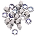 thumbnail image 1 of Raindrops 20Set Lock Nut Stainless Steel Nylon Lock Nuts Prevent Loosening for DIY Users, 1 of 6