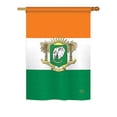thumbnail image 2 of Breeze Decor 58217 Ivory Coast 2-Sided Impression Garden Flag - 13 x 18.5 in., 2 of 2
