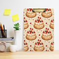 thumbnail image 4 of Strawberry Cake Acrylic Clipboards A4 Standard Letter Size Clipboard 12.5" X 9" Clip Board for Students Teacher Office, 4 of 7
