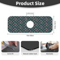 thumbnail image 2 of Sikiie Amanita Mushroom Splash Guard for Sink Faucet-1 PC Super Absorbent Fast Drying Mat Sink Gadgets-Splash Guard for Kitchen, Sink Mat, 2 of 7