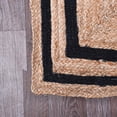 thumbnail image 5 of Indian Handmade Braided Pure Jute with Black Border Design Area Rugs , Floor Decor Carpet Size 8 x 11 Feet ( 240 cm x 330 cm ), 5 of 5