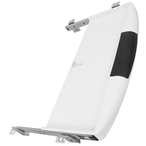 Raindrops Ergonomic Adjustable Clamp-On Keyboard Tray with ABS Metal Frame for Standing Desks, White Finish