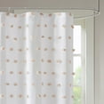 thumbnail image 2 of Gracie Mills Albert Polka Dot Shower Curtain with Pom Poms GRACE-7666 72x72 inches, 2 of 3
