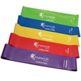 thumbnail image 1 of Juego de 5 bandas de resistencia SmarterLife para hacer ejercicio sin látex, 1 of 7