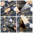 thumbnail image 3 of Abyssaly Floral Peel and Stick Wallpaper 17.5-in x 118-in Removable Self-Adhesive Wallpaper for Home Decor DIY, 3 of 9