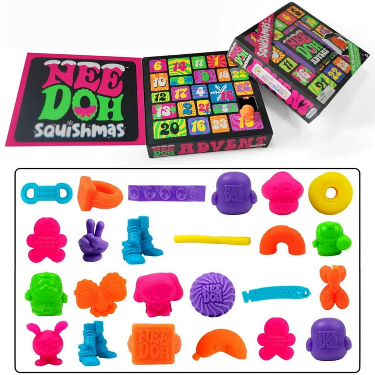 Schylling NeeDoh Squishmas アドベントカレンダー 2024 Schylling NeeDoh Squishmas Advent Calendar - 24 Mini