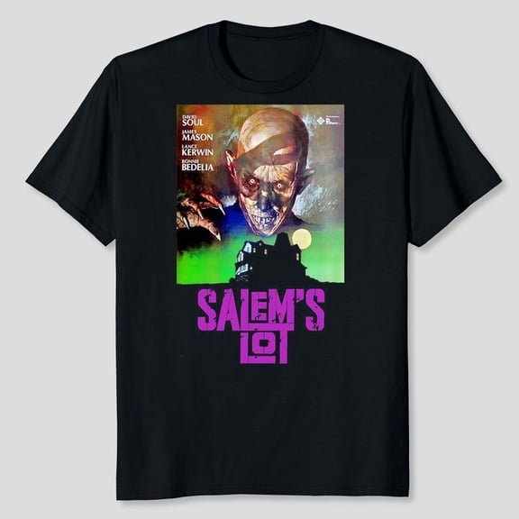 Salem's Lot Shirt, Horror Movie Shirt Men’s And Women’s Graphic Tee 100% Cotton by TBun, Full Sizes S-5XL