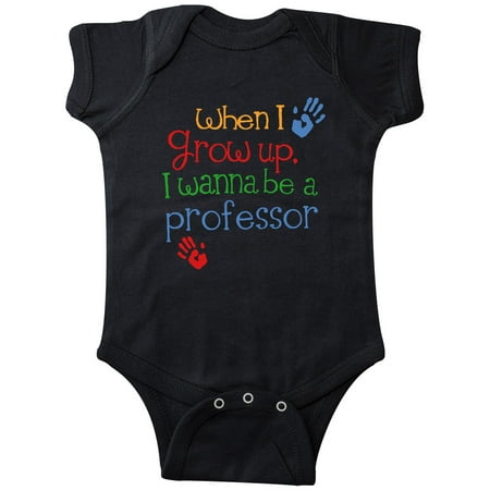

Inktastic Future Professor Teacher Outfit Gift Baby Boy or Baby Girl Bodysuit