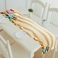 thumbnail image 1 of EREHome Coquillages sur une Plage d'Été table de Sable runner table Nappe Nappe 14x72 Pouces, 1 of 1