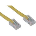 thumbnail image 1 of Cat6 Yellow Ethernet Patch Cable  Bootless  14 foot, 1 of 1