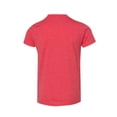 thumbnail image 2 of Bella Canvas Jersey Short-Sleeve Tee 3001Y, M, Heather Red, 2 of 2