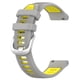thumbnail image 3 of Correa inteligente para fitness de 18 mm en gris y amarillo. Correa de silicona flexible de repuesto para pulseras deportivas., 3 of 5