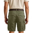 thumbnail image 5 of Cargo Shorts for Men Relaxed Fit Elastic Waist Athletic Shorts Summer Lightweight Hiking Shorts Multi Pockets, M, 5 of 5