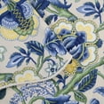 thumbnail image 4 of Ellis Curtain Regency Scallop Shaped 3" Rod Pocket Valances for Windows 50" x 15" Blue, 4 of 5