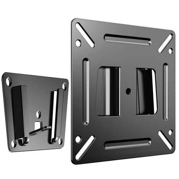 TETVIK Universal Low Profile Wall Mount for Small TVs and Monitors