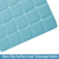 thumbnail image 5 of Foldable  Bathtub Mat:  Size  Safety Bath Mat for Tub Without Suction Cups Non Slip Bath & Shower Mat for Textured, Reglazed, Refinished Tub (Blue, 35.8 x 17.7), 5 of 12