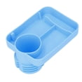 thumbnail image 1 of Bandeja De Silicona Para Coche De Bebé, Plato Multifuncional Para Portavasos De Coche Para Aperitivos Y Bebidas, Con Múltiples Compartimentos, Se Cuelga En La Posición De, 1 of 7