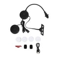 thumbnail image 2 of Auriculares Bluetooth para motocicleta, auriculares para casco, auriculares deportivos para motocicleta resistentes al agua durante 35 horas, características de vanguardia, 2 of 14