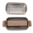thumbnail image 1 of Stainless Steel Bento Box Adult Lunch Box, Microwave Safe Portable Split Bento Box For Students And Office Workers, 1 of 8