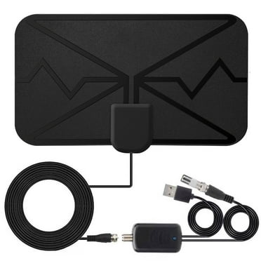 Camkey HDTV Antenna Indoor, Digital TV Antenna with Amplifier Signal ...